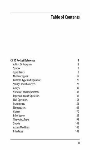 C# 10 Pocket Reference. Instant Help for C# 10 Programmers. 1st Edition 197747 фото